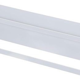 Magnetic Hanging Shoe Rack, No Drilling 2 Tier Magnetic Wall Mounted Shoe Rack Hanger Shelf Magnetic Towel Holder Shoe Storage Organizer for RV Iron Door Closet White19.68" x 4.33" x 4.72"